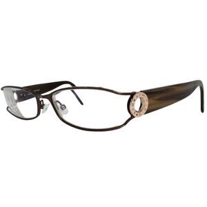 Rampage R105 BRN 52-17-135mm Eyeglasses FRAMES ONLY - FAIR CONDITION